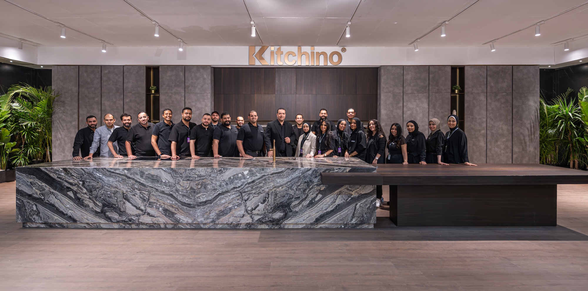 Inside a Kitchino showroom